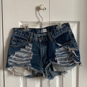 Vintage Levi’s Jean Shorts